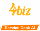 Logo 4Biz myDesk Service Desk AI Logo 4Biz myDesk Service Desk AI