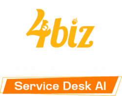 Logo 4Biz myDesk Service Desk AI Logo 4Biz myDesk Service Desk AI